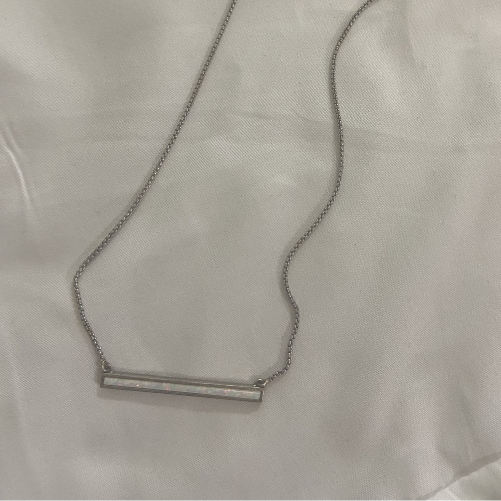 KENDRA SCOTT Silver Necklace